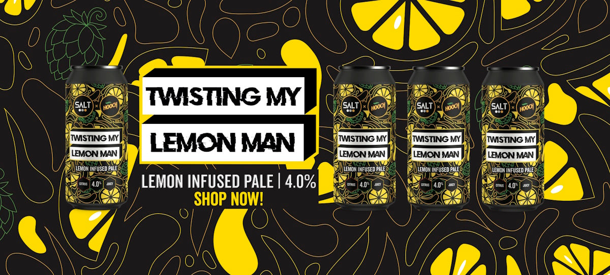 SALT x HOOCH to Launch a New Lemon Infused Pale Ale Beer!